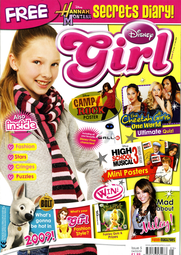  for February and is available in shops now with a Hannah Montana diary